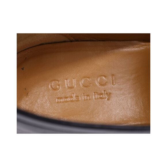 Gucci GG Marmont Loafers in Black Leather - Picture 7 of 8
